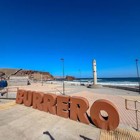 Playa El Burrero Con Terraza Y Solarium Privado * 因赫尼奥