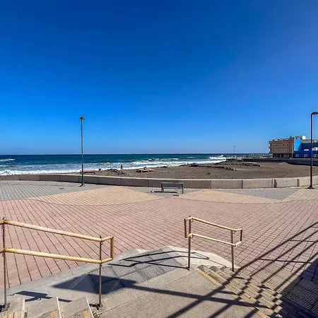 Playa El Burrero Con Terraza Y Solarium Privado Apartament Ingenio