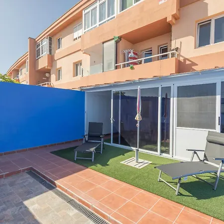 Playa El Burrero Con Terraza Y Solarium Privado Apartament