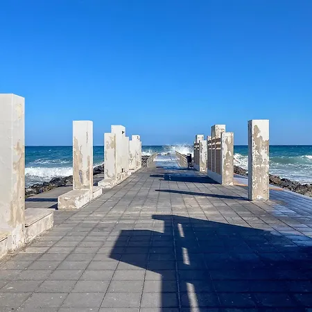 Playa El Burrero Con Terraza Y Solarium Privado Apartamento *