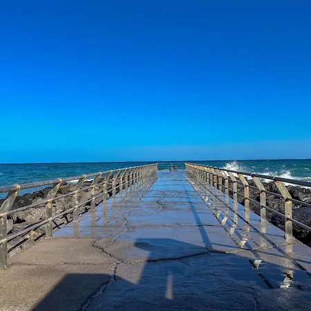 Playa El Burrero Con Terraza Y Solarium Privado Apartamento Ingenio