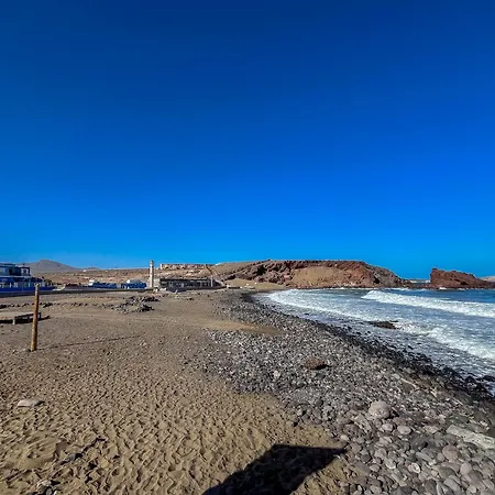 Playa El Burrero Con Terraza Y Solarium Privado Apartament *