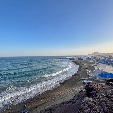 Playa El Burrero Con Terraza Y Solarium Privado Apartament